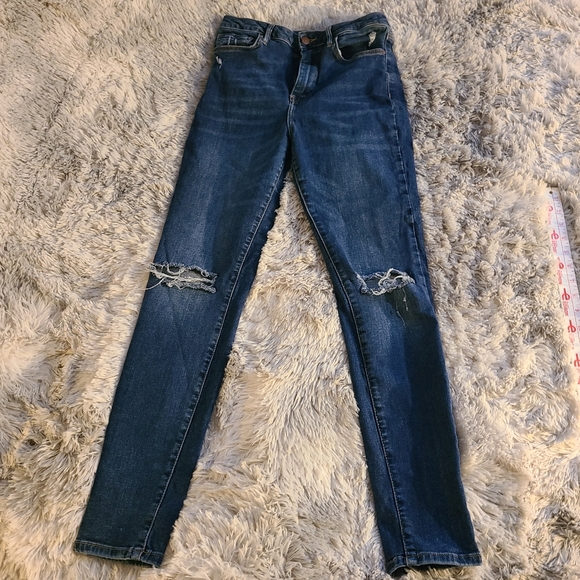 Forever 21 Blue Jeans Medium - Picture 1 of 16
